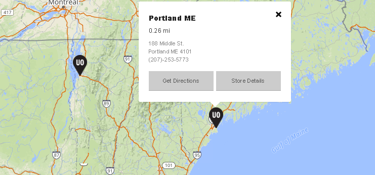 urban outfitters store locator example