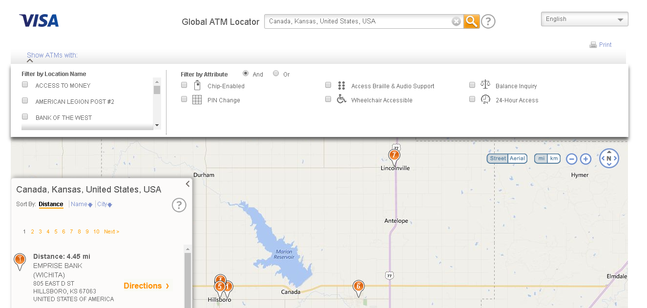 visa atm locator example